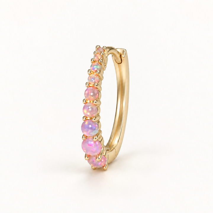 PENDIENTE PIERCING ARO OPAL REFLECT