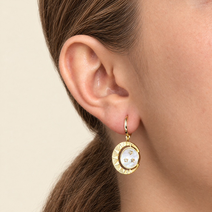 PENDIENTE PIERCING ARO GOLD ECLIPSE HARMONY