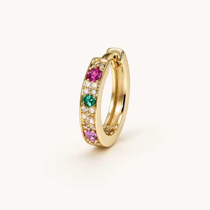 PENDIENTE PIERCING ARO KALEIDOSCOPE GLOW