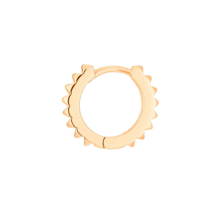 BRINCO PIERCING ARGOLA OURO ROSA DEMY