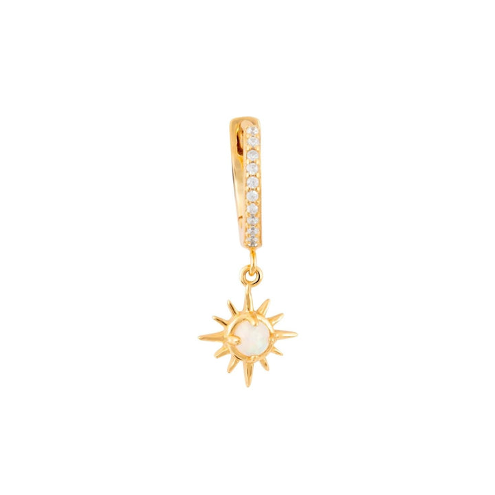 SONNE CREOLEN PIERCING OHRRING
