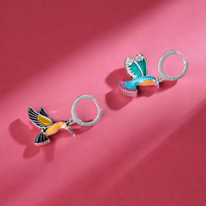TROPICAL HOOP PIERCING EARRING