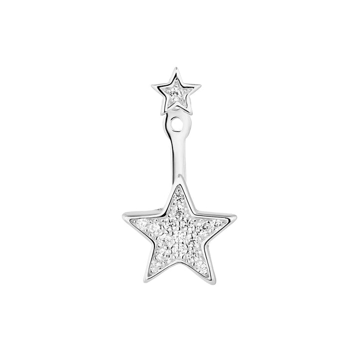 PENDIENTE EAR JACKET DOUBLE STELLA