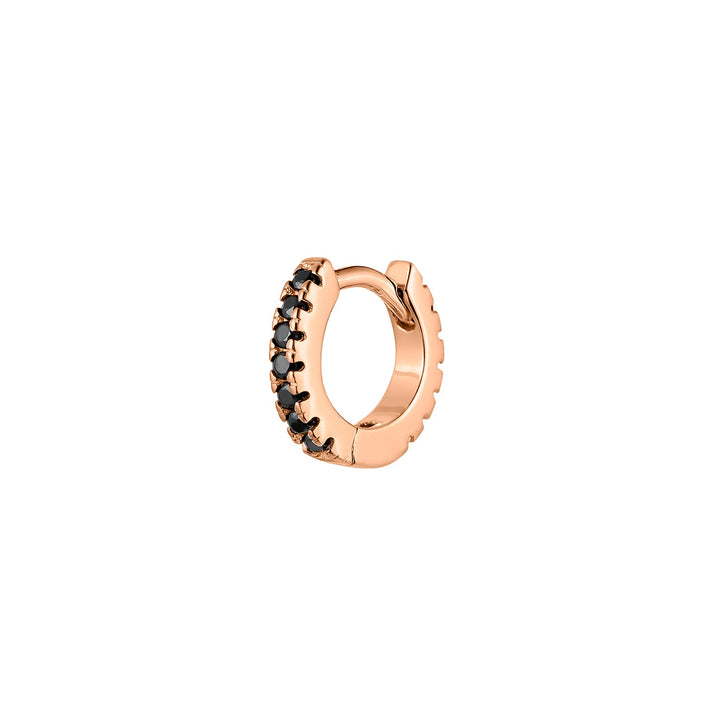 BRINCO PIERCING ARO OURO ROSA ESPINELA SOPHIE
