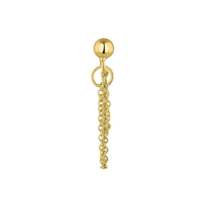 PENDIENTE PIERCING PLATA HELMI - Blissou Jewelry