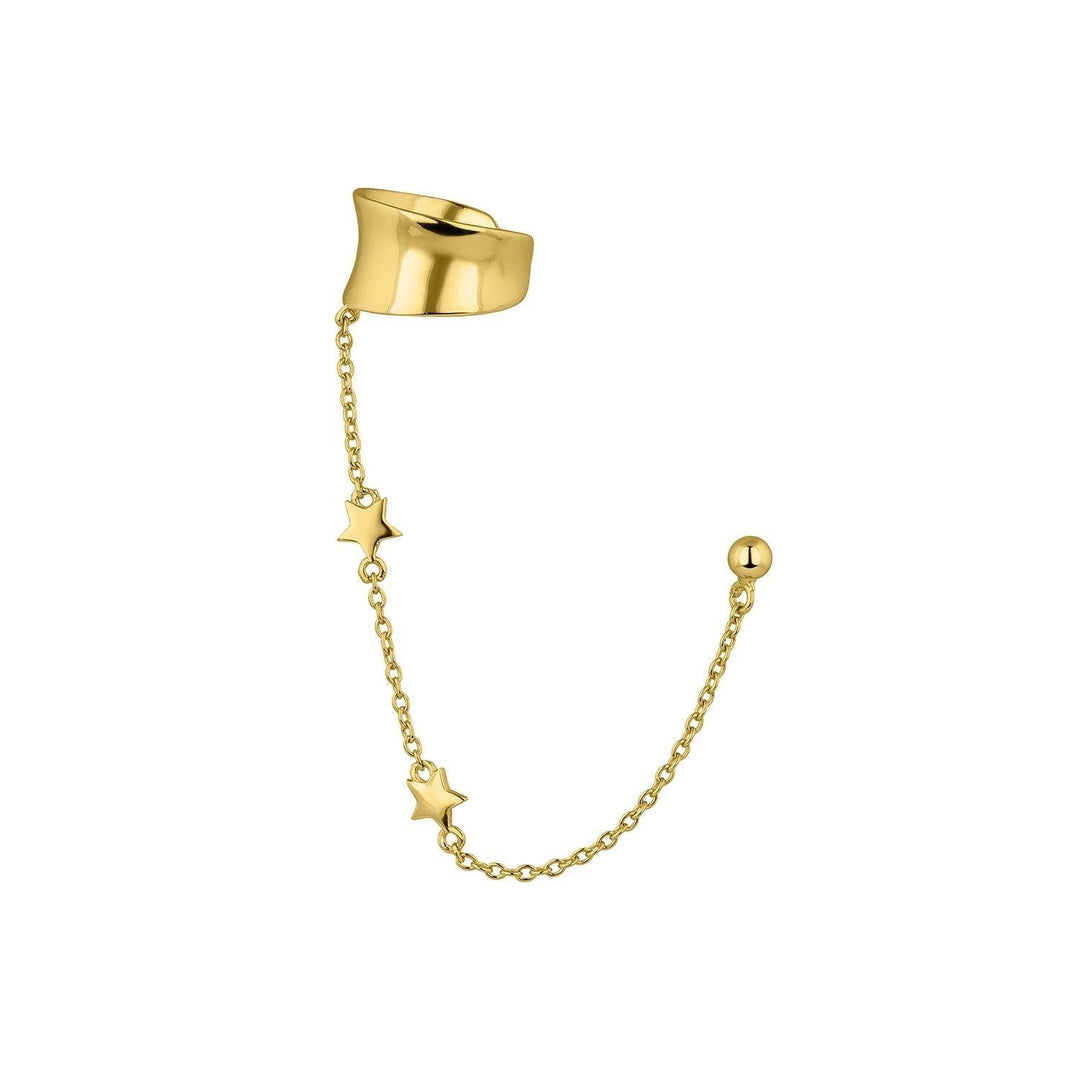 PENDIENTE Y EAR CUFF KAYSA - Blissou Jewelry