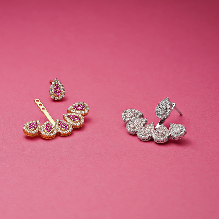 EAR JACKET DE PRATA ZOA