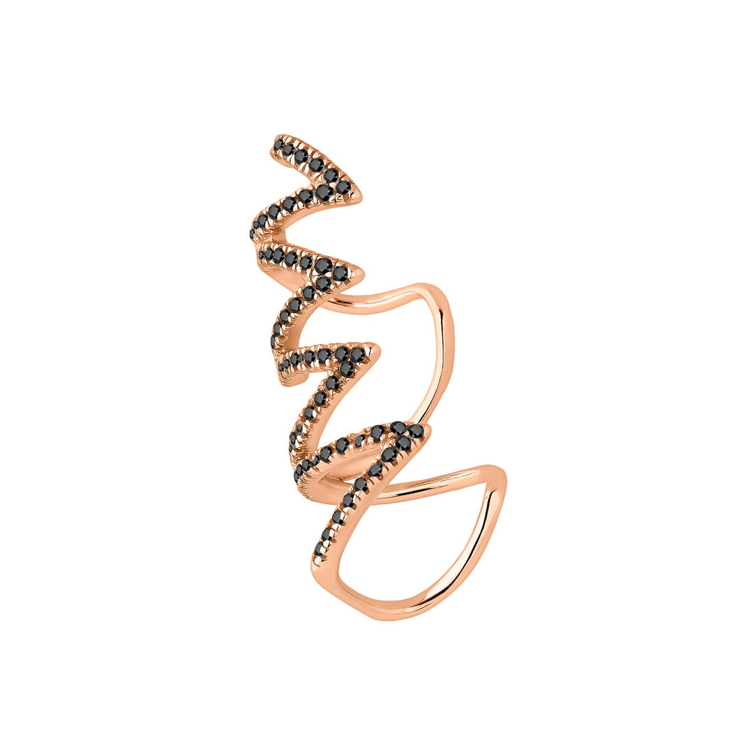 EAR CUFF OURO ROSA ZULU