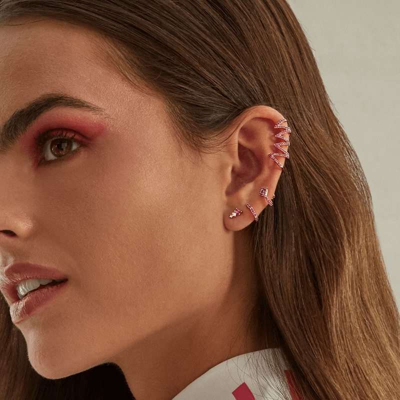 EAR CUFF OURO ROSA ZULU
