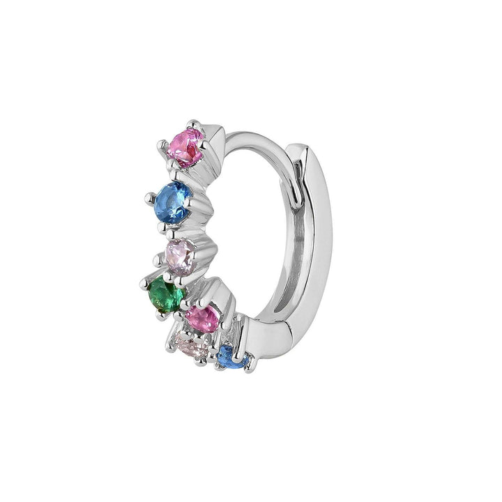 PIERCING ARO PLATA MONI - Blissou Jewelry