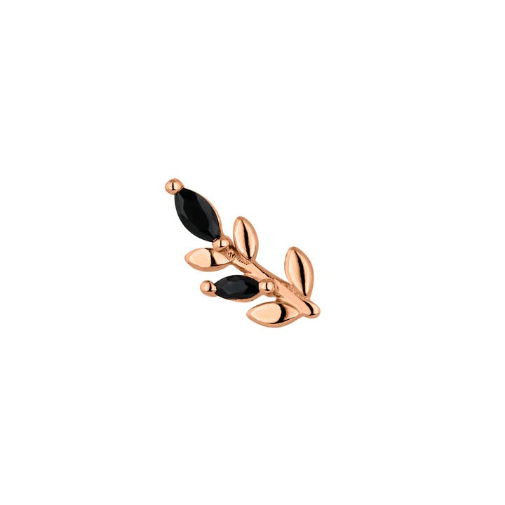 PIERCING-OHRRING DAINTY LEAF