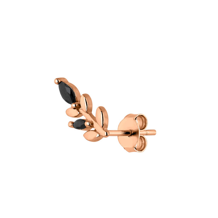 PIERCING-OHRRING DAINTY LEAF