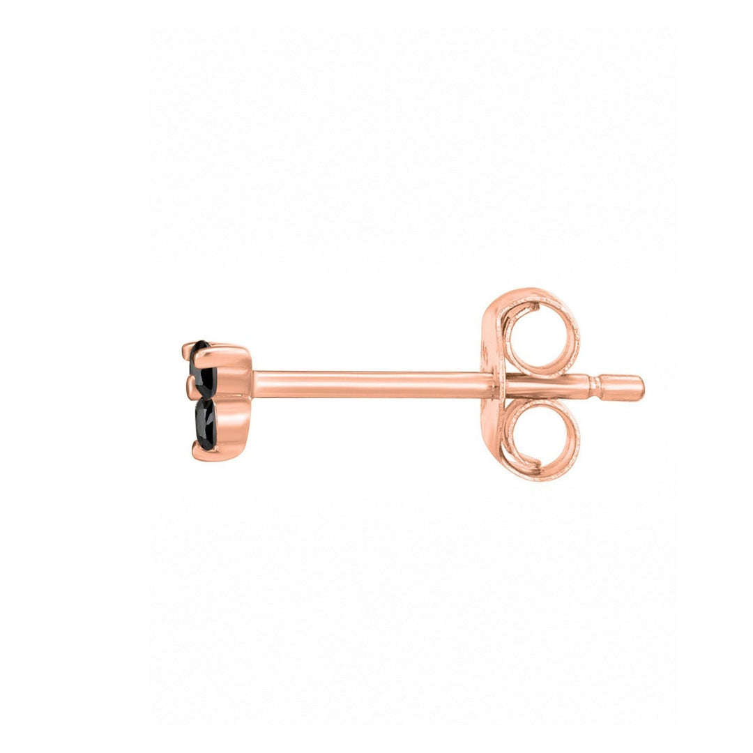 PENDIENTE PIERCING ORO ROSA ESPINELA PRINCESSE