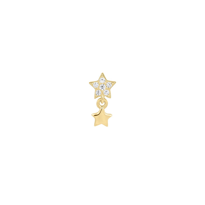 ORECCHINO PIERCING STELLE CADENTI