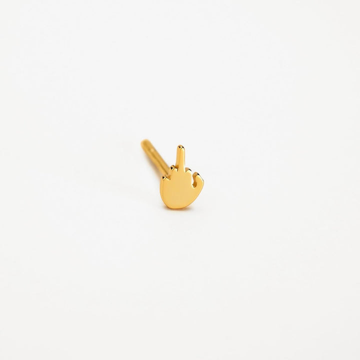 BRINCO PIERCING FLIP OFF