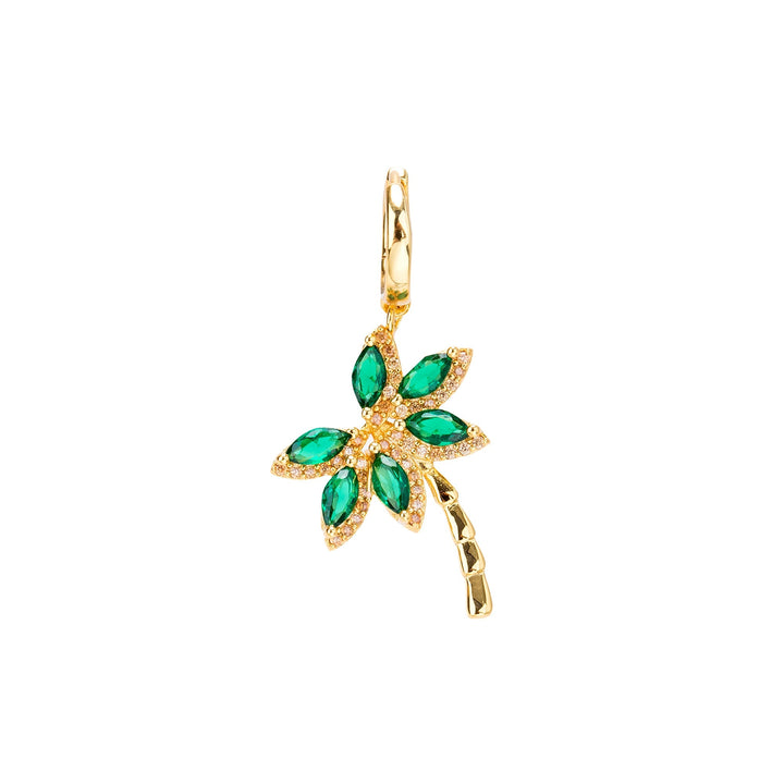 BRINCO PIERCING ARGOLA PALM TREE
