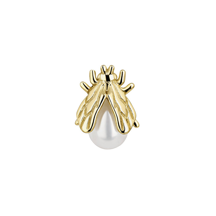 KLEINE FLIEGE PIERCING OHRRING