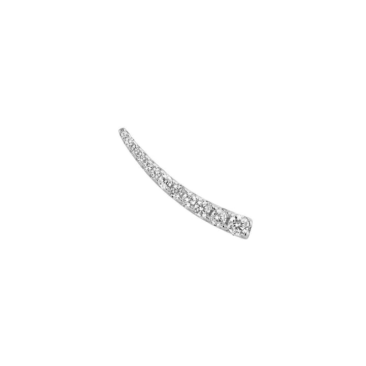 STELA ZILVER KLIMPIERCING OORBEL