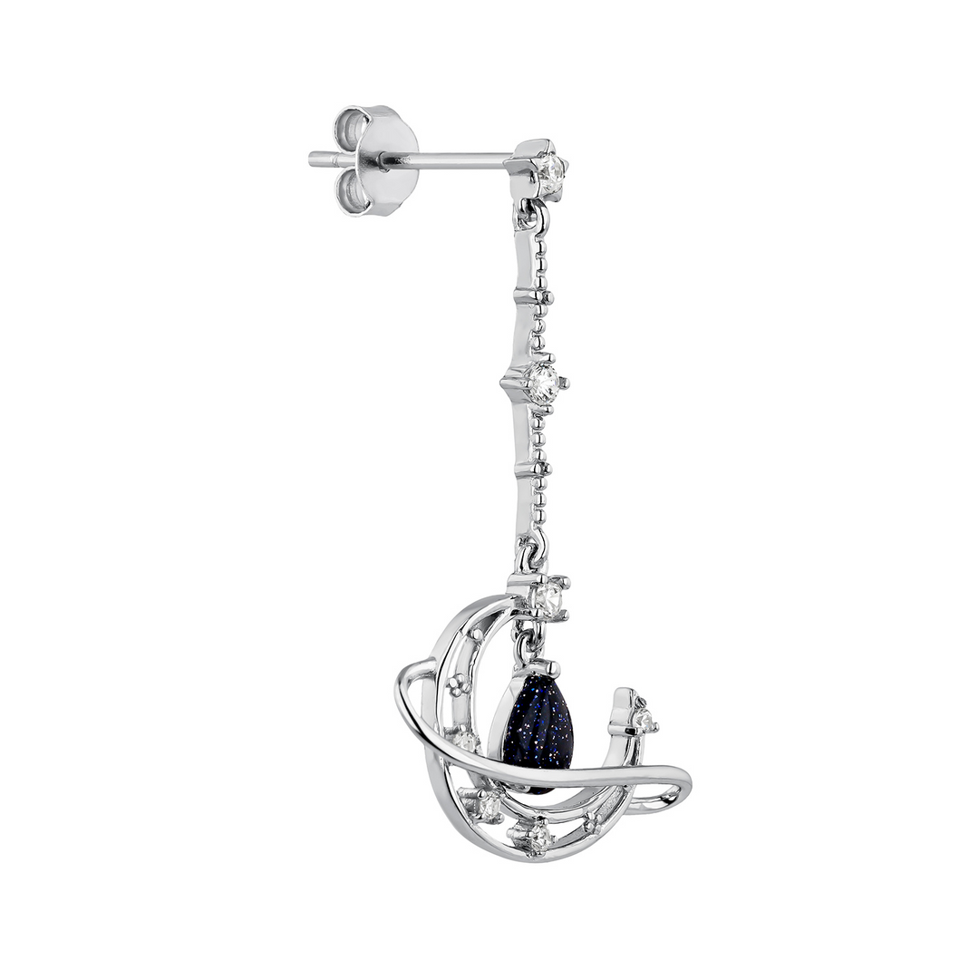 ORECCHINO PIERCING IN ARGENTO CANDY ORBIT
