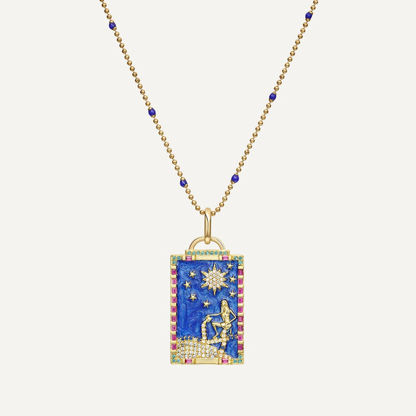 PENDENTE CARTA TAROT A ESTRELA