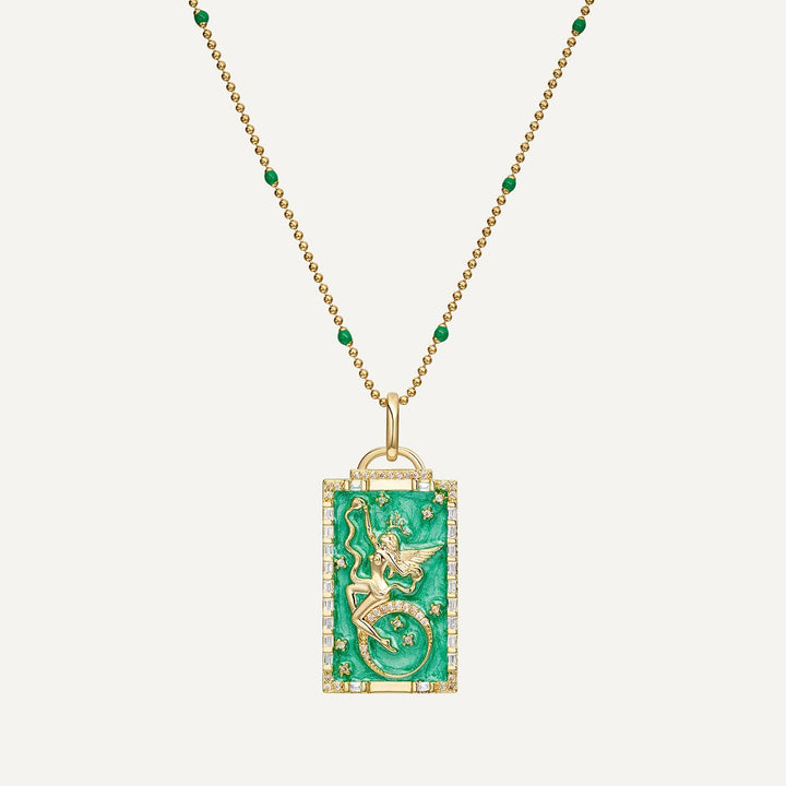 TAROT CARD PENDANT TEMPERANCE