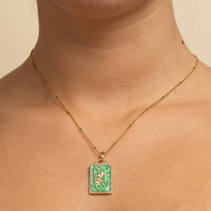 TAROT CARD PENDANT TEMPERANCE