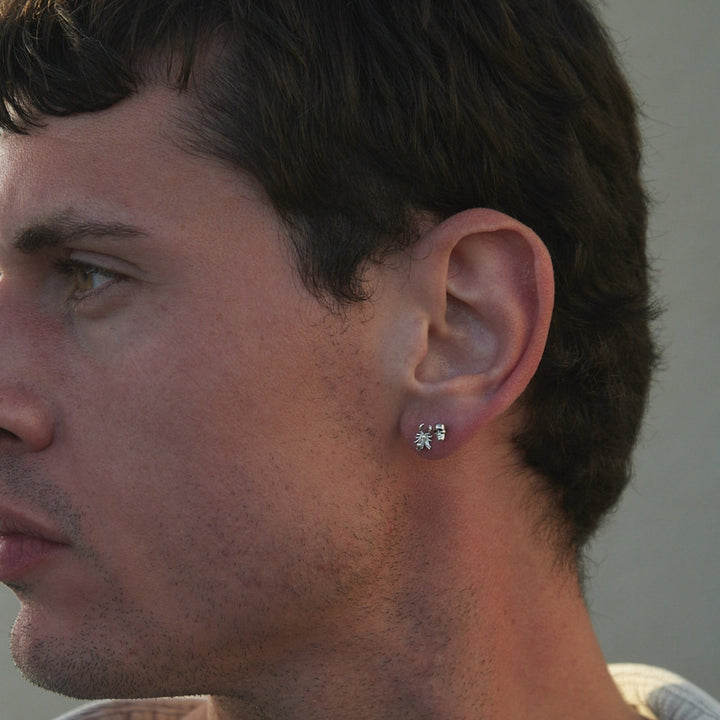 BRINCO PIERCING DE PRATA CRANIUM