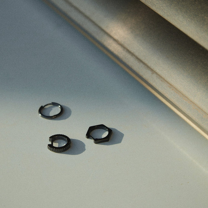BRINCO PIERCING ARGOLA PENTÁGONO