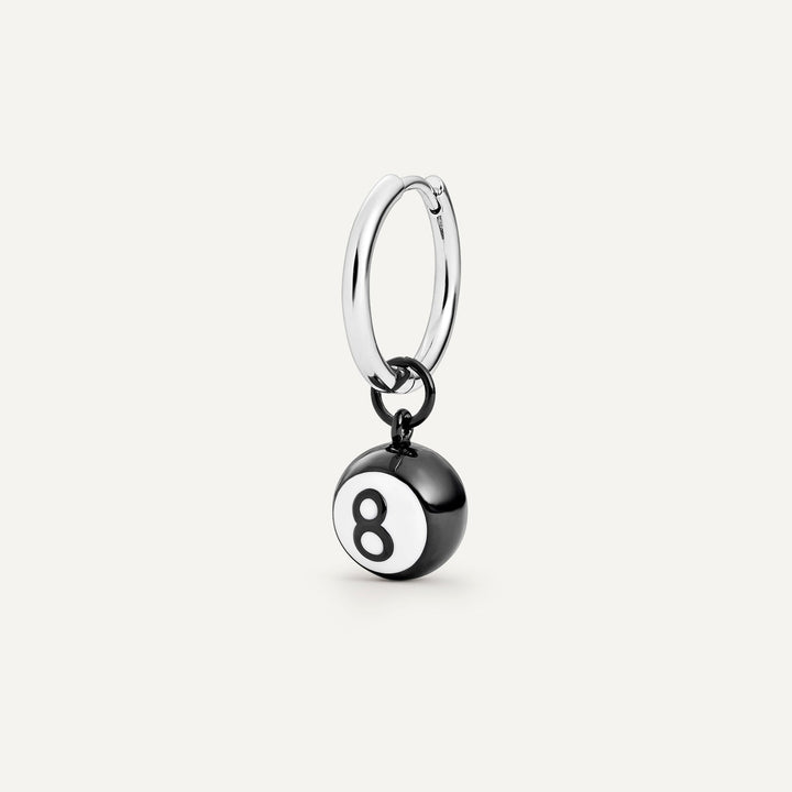 BRINCO PIERCING ARGOLA 8-BALL