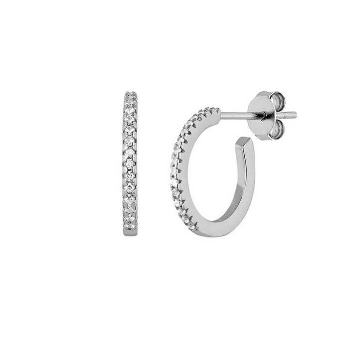 SILVER GALA HOOPS