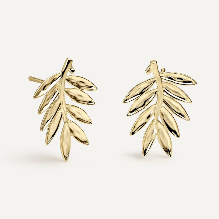 PENDIENTES GINGER LEAVES